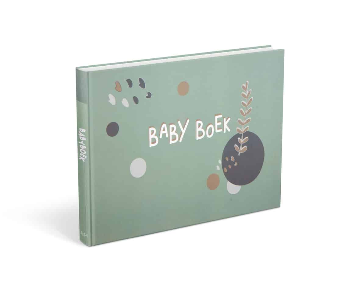 Omgekeerd Orkaan pastel Jep babyboek groen - De Babyboetiek