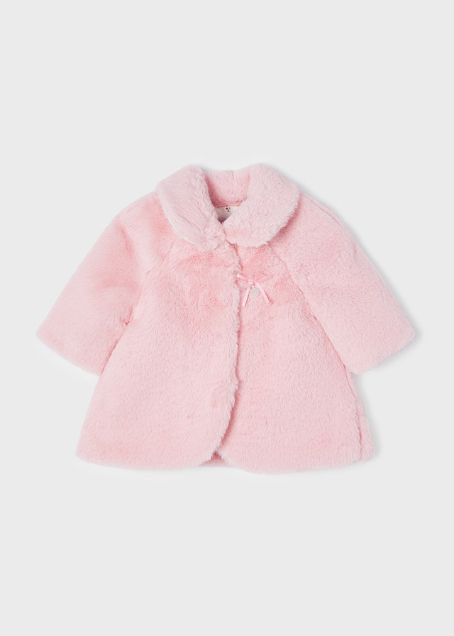 bedriegen Laptop Mediaan SALE Mayoral baby bond jas (fake fur) roze - De Babyboetiek