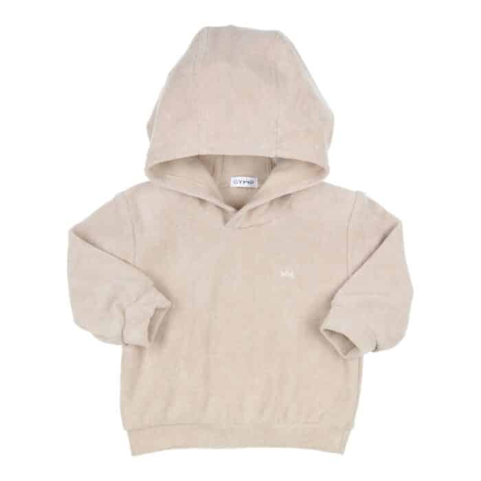 Gymp boys badstof hoody beige