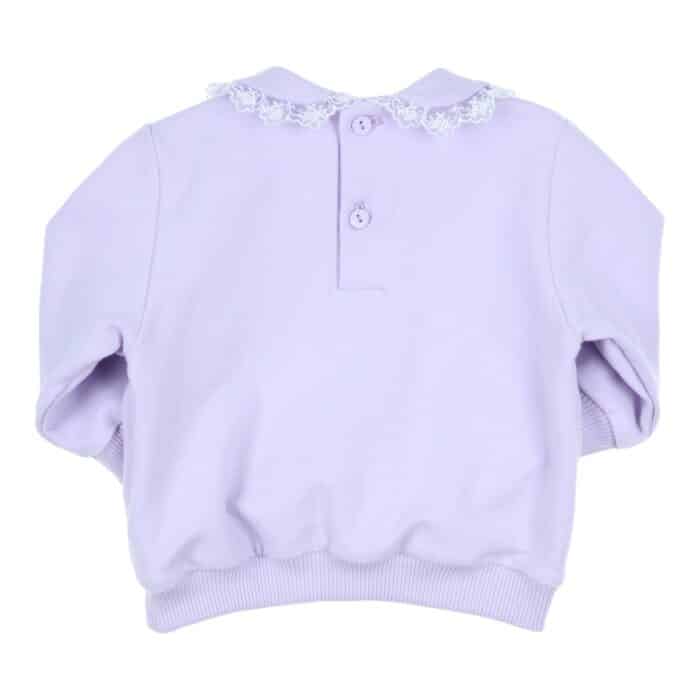 Gymp girls sweater 5375 lila - Afbeelding 2