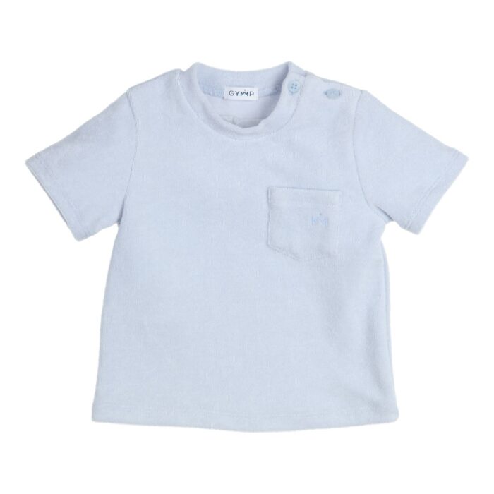 Gymp boys badstof t-shirt licht blauw