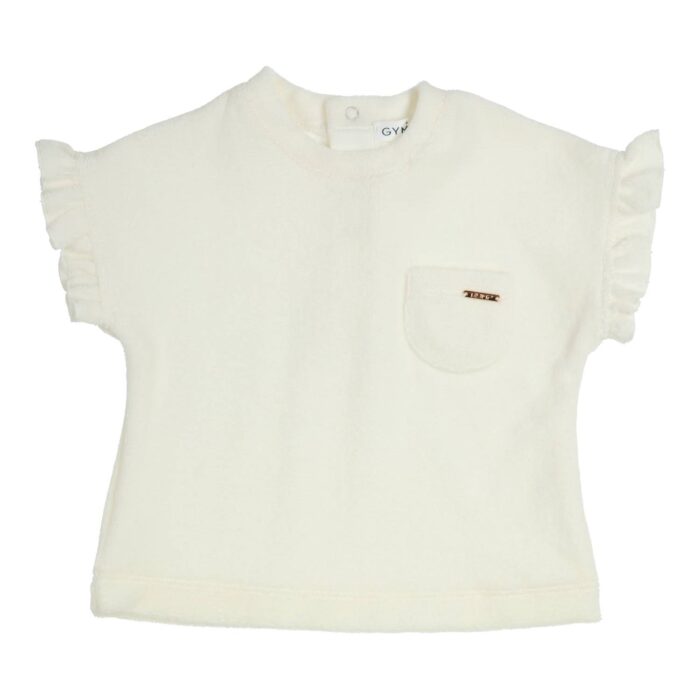 Gymp girls shirt badstof 5190 creme