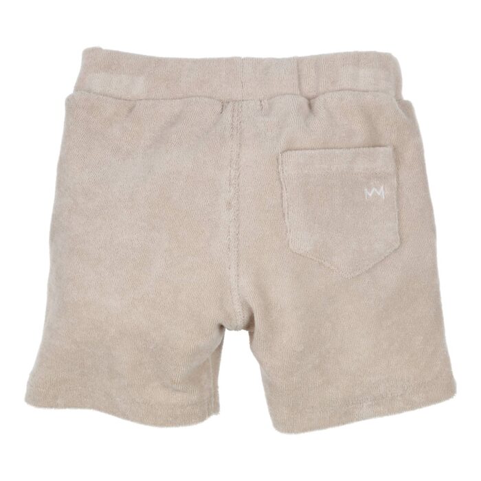 Gymp boys badstof short beige - Afbeelding 2