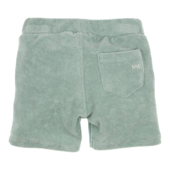 Gymp boys badstof short mint - Afbeelding 2