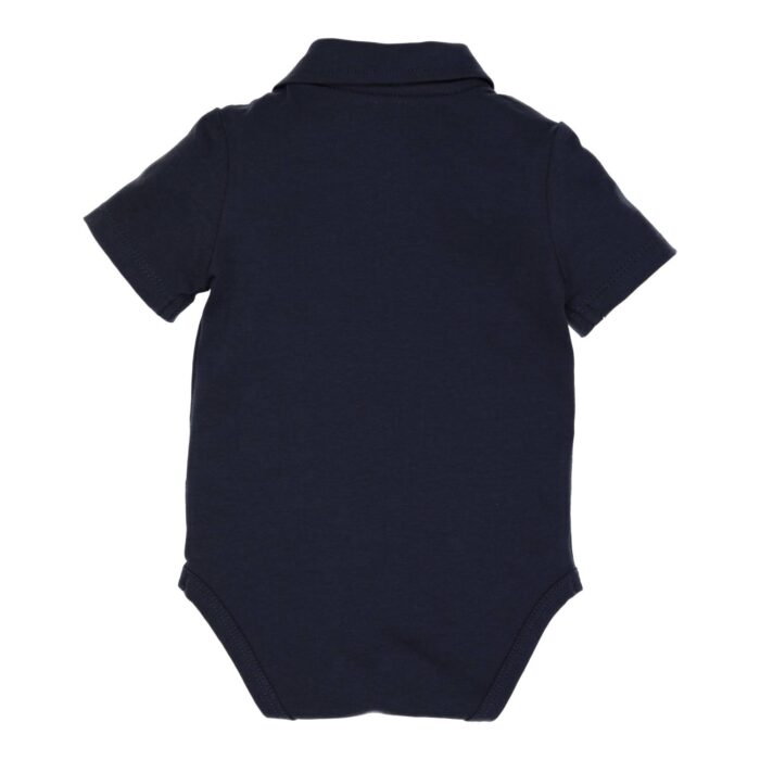 Gymp boys polo romper navy - Afbeelding 2