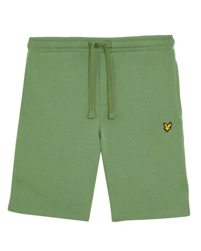 Lyle & Scott sweat short smoke green