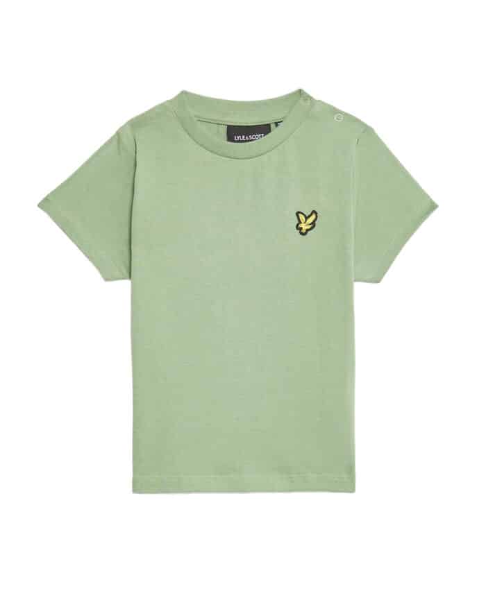 Lyle & Scott baby t-shirt smoke green