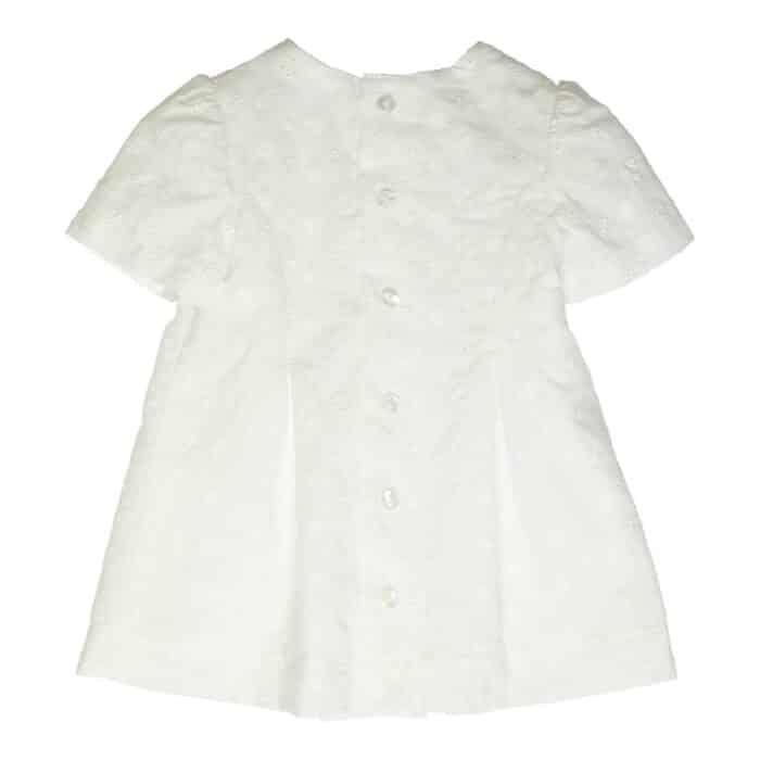 Gymp girls jurkje broderie 5296 creme - Afbeelding 2