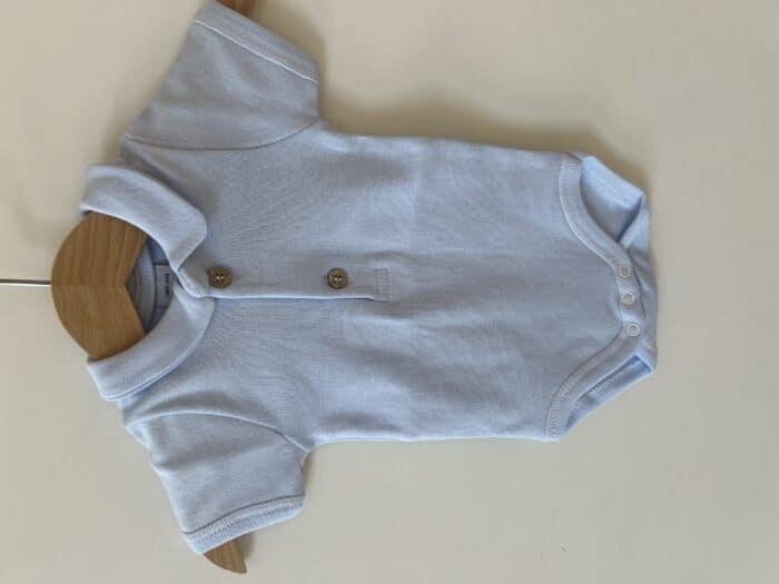 Babidu basis romper boys 1175 blauw