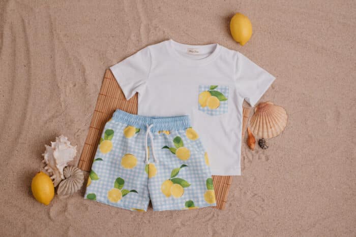 Meia pata shirt boys lemons